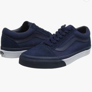 Old Skool Vans Navy Blue Mono Bumper